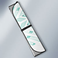 Maori Rugby Custom Ngaru Mangopare Auto Sun Shade Karikiorangi Taniwha Motif LT9 - Polynesian Pride