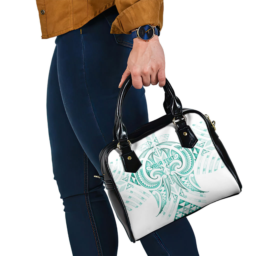 Maori Rugby Custom Ngaru Mangopare Shoulder Handbag Karikiorangi Taniwha Motif LT9 - Polynesian Pride