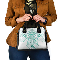 Maori Rugby Custom Ngaru Mangopare Shoulder Handbag Karikiorangi Taniwha Motif LT9 - Polynesian Pride
