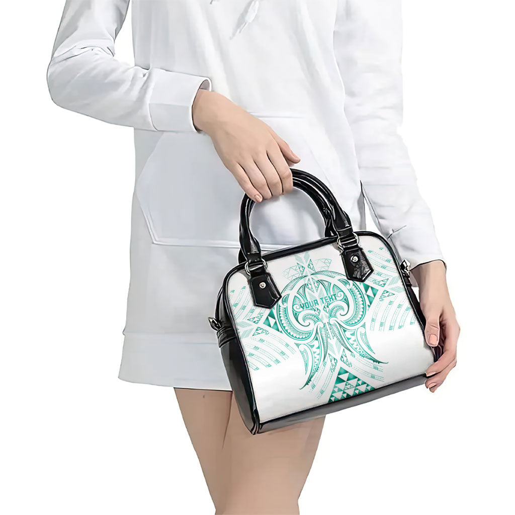 Maori Rugby Custom Ngaru Mangopare Shoulder Handbag Karikiorangi Taniwha Motif LT9 - Polynesian Pride