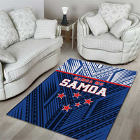 Rugby Toa Samoa Area Rug Samoa mo Samoa Island Warrior Pride LT9 - Polynesian Pride