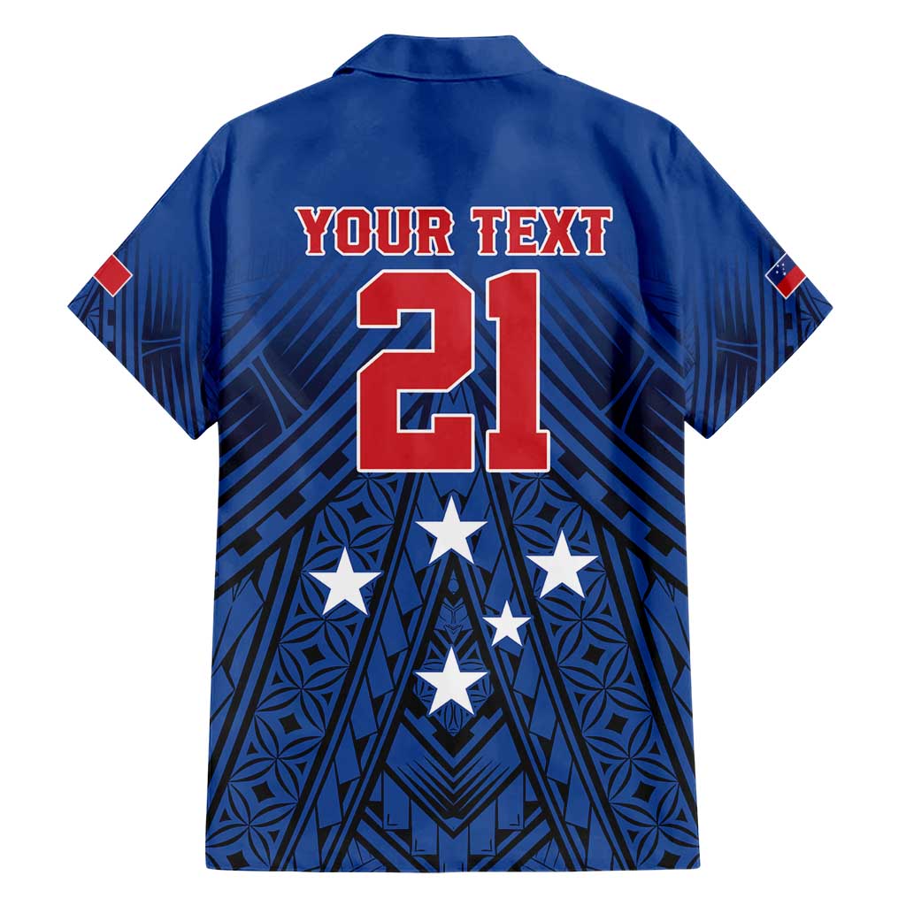 Custom Rugby Toa Samoa Hawaiian Shirt Samoa mo Samoa Strength in Tatau LT9 - Polynesian Pride