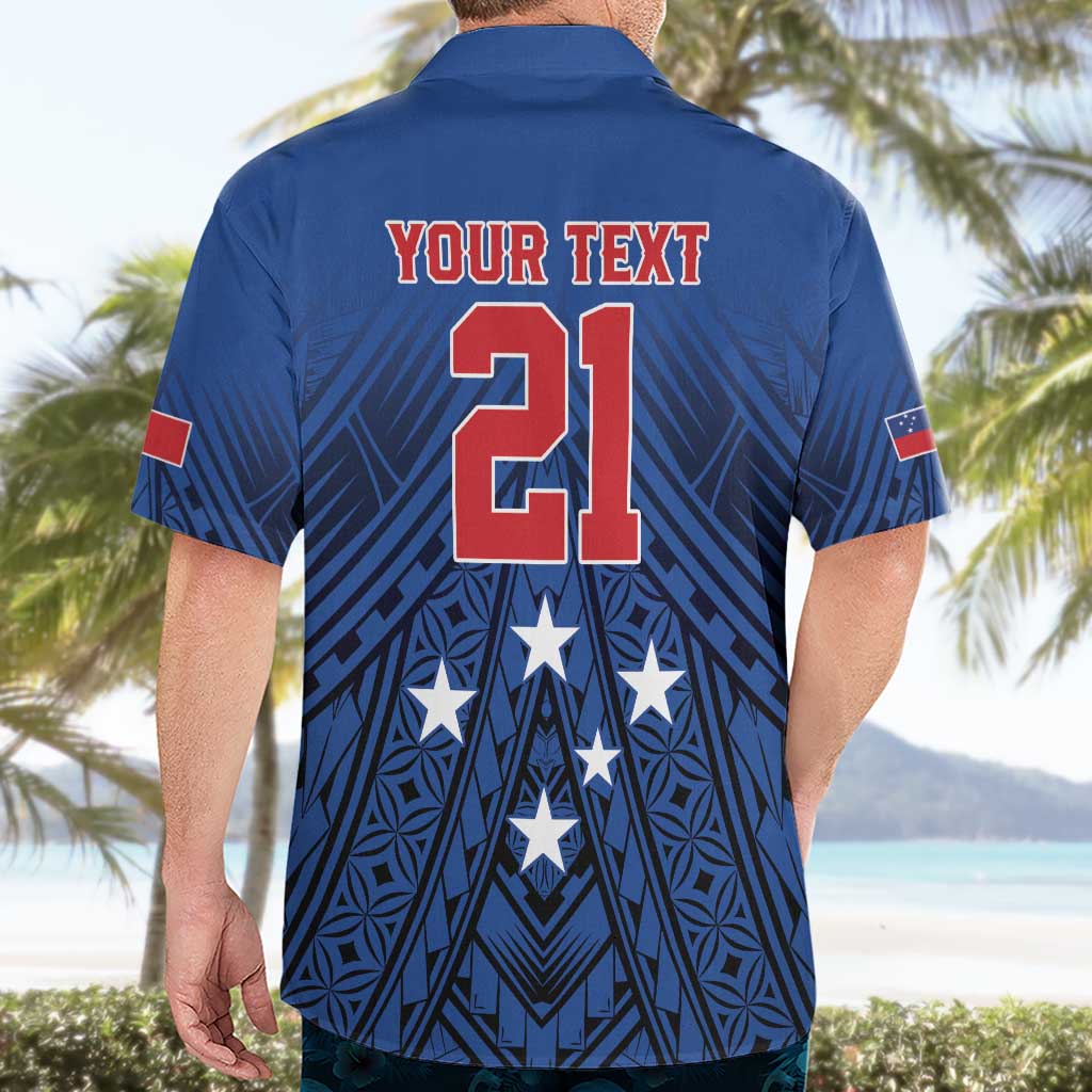 Custom Rugby Toa Samoa Hawaiian Shirt Samoa mo Samoa Strength in Tatau LT9 - Polynesian Pride