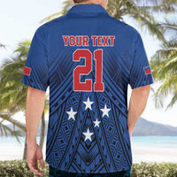 Custom Rugby Toa Samoa Hawaiian Shirt Samoa mo Samoa Strength in Tatau LT9 - Polynesian Pride