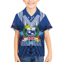 Custom Rugby Toa Samoa Hawaiian Shirt Samoa mo Samoa Strength in Tatau LT9 - Polynesian Pride