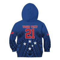 Custom Rugby Toa Samoa Kid Hoodie Samoa mo Samoa Strength in Tatau LT9 - Polynesian Pride