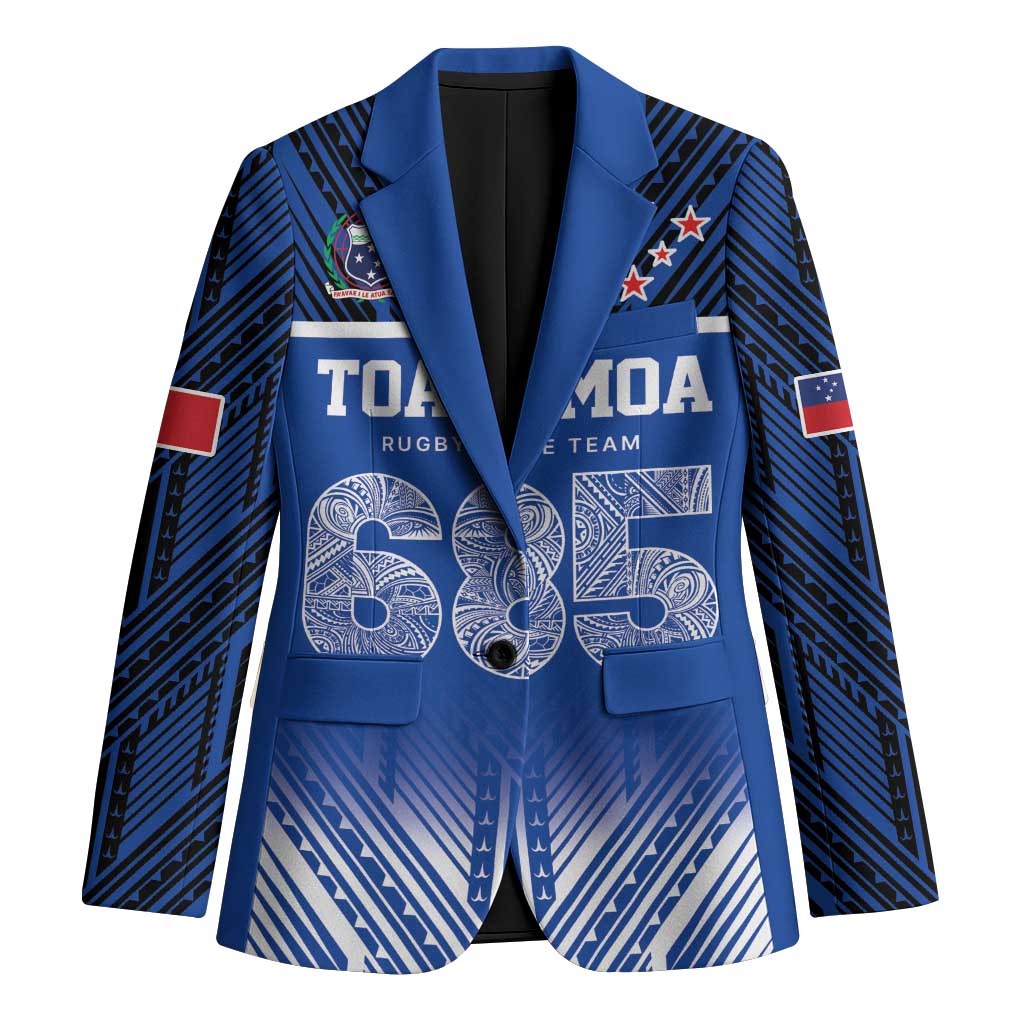 Toa Samoa 685 Blazer Uso Aso Uma For Life For Samoa LT9 Unisex Blue - Polynesian Pride