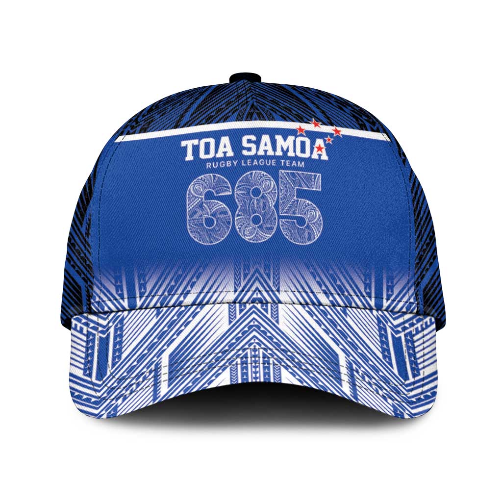 Toa Samoa 685 Classic Cap Uso Aso Uma For Life For Samoa LT9 Universal Fit Blue - Polynesian Pride