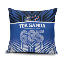 Toa Samoa 685 Pillow Cover Uso Aso Uma For Life For Samoa LT9 Blue - Polynesian Pride