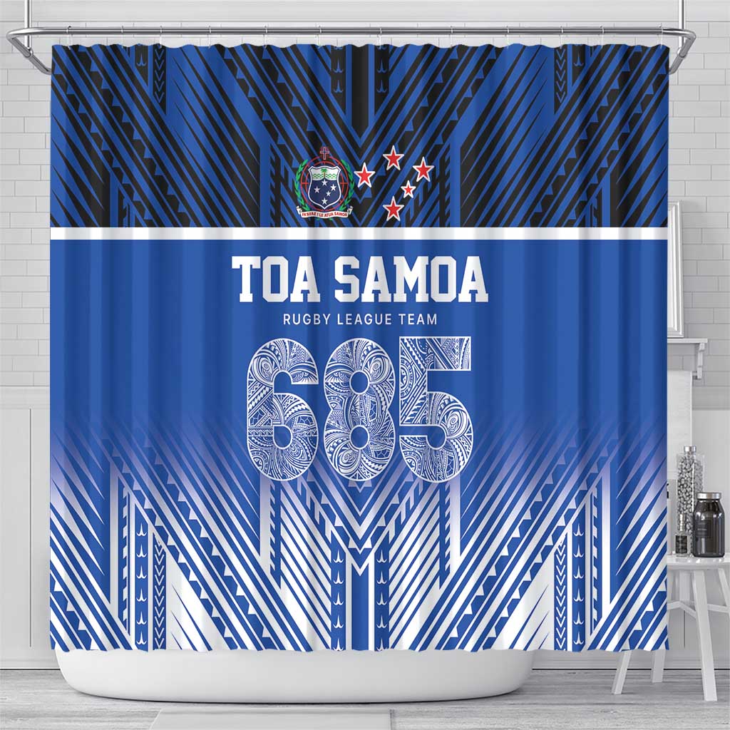 Toa Samoa 685 Shower Curtain Uso Aso Uma For Life For Samoa LT9 - Polynesian Pride