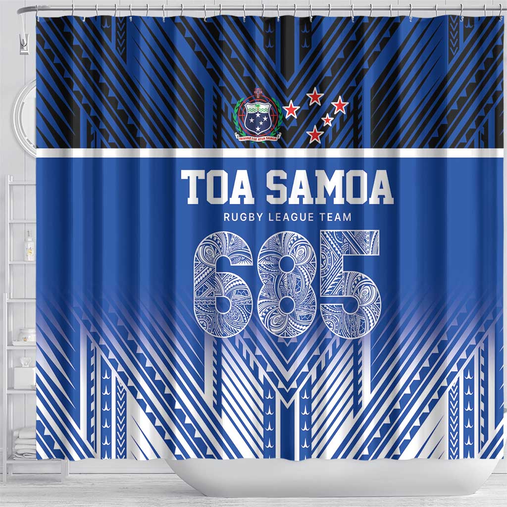 Toa Samoa 685 Shower Curtain Uso Aso Uma For Life For Samoa LT9 - Polynesian Pride