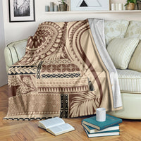 Samoa Siapo Arty Blanket Brown Style LT9 - Polynesian Pride