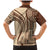 Samoa Siapo Arty Family Matching Mermaid Dress and Hawaiian Shirt Brown Style LT9 - Polynesian Pride