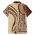 Samoa Siapo Arty Hawaiian Shirt Brown Style LT9 - Polynesian Pride