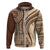 Samoa Siapo Arty Hoodie Brown Style LT9 - Polynesian Pride