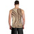 Samoa Siapo Arty Men Tank Top Brown Style LT9 - Polynesian Pride