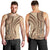 Samoa Siapo Arty Men Tank Top Brown Style LT9 - Polynesian Pride