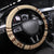 Samoa Siapo Arty Steering Wheel Cover Brown Style