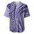 Samoa Siapo Arty Baseball Jersey Purple Style LT9 Purple - Polynesian Pride