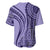 Samoa Siapo Arty Baseball Jersey Purple Style LT9 - Polynesian Pride