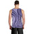 Samoa Siapo Arty Men Tank Top Purple Style LT9 - Polynesian Pride