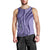 Samoa Siapo Arty Men Tank Top Purple Style LT9 - Polynesian Pride