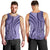 Samoa Siapo Arty Men Tank Top Purple Style LT9 - Polynesian Pride