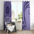 Samoa Siapo Arty Window Curtain Purple Style LT9 - Polynesian Pride