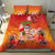 Personalised Wishes in Tahitian Christmas Bedding Set French Polynesia Santa Beach LT9 - Polynesian Pride