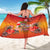 Personalised Wishes in Tahitian Christmas Sarong French Polynesia Santa Beach LT9 - Polynesian Pride