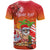 Personalised Wishes in Tahitian Christmas T Shirt French Polynesia Santa Beach LT9 - Polynesian Pride