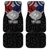 Aotearoa and Samoa Mo Te Tiriti Car Mats Tangata Moana Stand with Tangata Whenua LT9 - Polynesian Pride