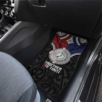 Aotearoa and Samoa Mo Te Tiriti Car Mats Tangata Moana Stand with Tangata Whenua LT9 - Polynesian Pride