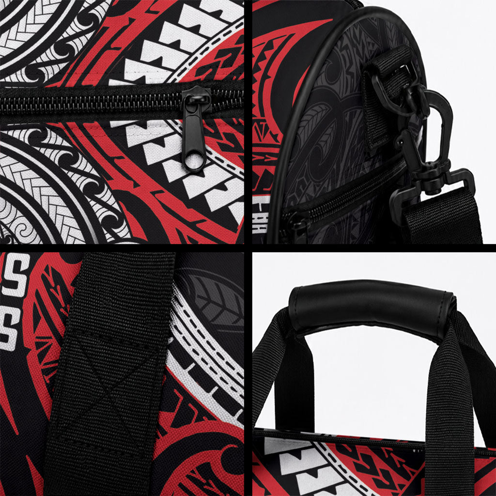 Aotearoa Proud To Be Maori Duffle Bag New Zealand Fight Together LT9 - Polynesian Pride
