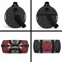 Aotearoa Proud To Be Maori Duffle Bag New Zealand Fight Together LT9 - Polynesian Pride