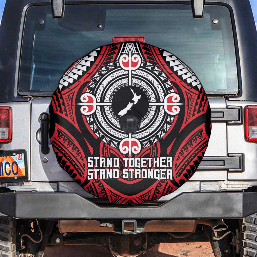 Aotearoa Proud To Be Maori Spare Tire Cover New Zealand Fight Together