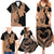 Personalised Valentines Day Romantic Lovers Family Matching Summer Maxi Dress and Hawaiian Shirt LT9 - Polynesian Pride