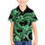 Polynesia Valentines Day Forever In My Heart Tattoo Hawaiian Shirt Green Style LT9 - Polynesian Pride