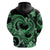 Polynesia Valentines Day Forever In My Heart Tattoo Hoodie Green Style LT9 - Polynesian Pride