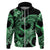 Polynesia Valentines Day Forever In My Heart Tattoo Hoodie Green Style LT9 Zip Hoodie Green - Polynesian Pride