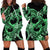 Polynesia Valentines Day Forever In My Heart Tattoo Hoodie Dress Green Style LT9 - Polynesian Pride