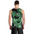 Polynesia Valentines Day Forever In My Heart Tattoo Men Tank Top Green Style LT9 - Polynesian Pride