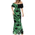 Polynesia Valentines Day Forever In My Heart Tattoo Mermaid Dress Green Style LT9 - Polynesian Pride