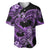 Polynesia Valentines Day Forever In My Heart Tattoo Baseball Jersey Purple Style LT9 Purple - Polynesian Pride