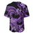 Polynesia Valentines Day Forever In My Heart Tattoo Baseball Jersey Purple Style LT9 - Polynesian Pride