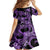 Polynesia Valentines Day Forever In My Heart Tattoo Family Matching Long Sleeve Bodycon Dress and Hawaiian Shirt Purple Style LT9 - Polynesian Pride