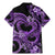 Polynesia Valentines Day Forever In My Heart Tattoo Family Matching Mermaid Dress and Hawaiian Shirt Purple Style LT9 - Polynesian Pride