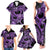 Polynesia Valentines Day Forever In My Heart Tattoo Family Matching Tank Maxi Dress and Hawaiian Shirt Purple Style LT9 - Polynesian Pride