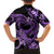 Polynesia Valentines Day Forever In My Heart Tattoo Hawaiian Shirt Purple Style LT9 - Polynesian Pride