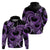 Polynesia Valentines Day Forever In My Heart Tattoo Hoodie Purple Style LT9 - Polynesian Pride